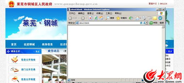 萊蕪鎮政府網站成 淘寶網 續 將對網站重新制作